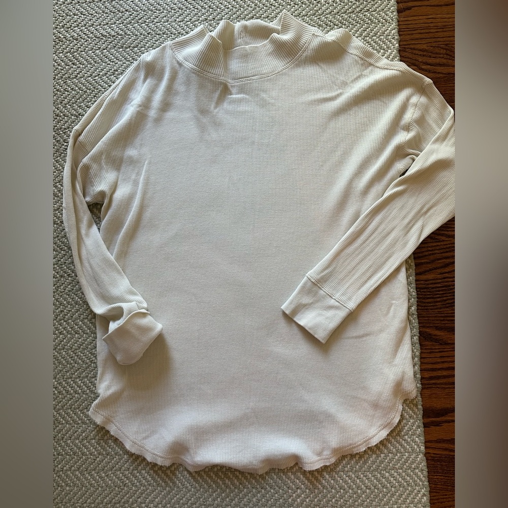 Thread & Supply Waffle Knit Long Sleeve Top